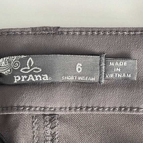 NWT prAna Briann Pant - Short Inseam 6 Moonrock Quick-Dry UPF 50+ - Picture 11 of 16